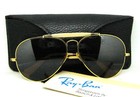 Ray-ban Usa  lic Vintage 1937-87 B l The General  Aviator Tgm Sunglasses   Case