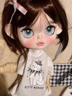 Custom Ooak Blythe Doll With Outfits Wig Girl 1 6 Bjd Doll Collectible Toy Gifts