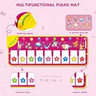 Floor Piano Mat  Toddler Girl Toys Musical Mat  1 2 3 Year Old Girl Gifts