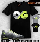 Shirt Match Am 95 Big Bubble Neon 2026 Sneaker Matching Sneakerhead Og T-shirt