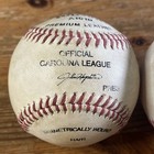 Carolina League Baseball Lot Of 3 Official Game Ball Minors Rawlings Wilson