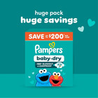  free Ship   1 Pack  Pampers Baby Dry Diapers  Size 7  86 Count