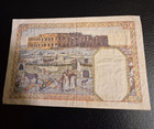 Vintage Algerian 50 Francs 1942 Ww2 Banknote