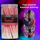 Kashmir Pink Pre Rolled Cones Natural Gum   Smooth Rolling Papers 1 1 4 - 200 Ct