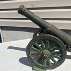 Vintage Cast Iron And Brass Cannon Signal Cannon M1841 Six-pound Field Gun 16   