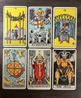 Vintage Rider Waite Tarot 1980s Swiss Printing New York Address Small Copyright
