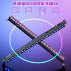 Rgb 24led Wall Wash Light Dmx Stage Bar Lighting Dj Outdoor Party Voice Control