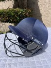 Shrey Armor Cricket Sport Helmet Performance Navy Blue Size Medium 58-61cm Clean