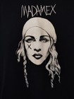 Madonna Madame X Tour Baseball Shirt Black   White Size Large New Without Tags