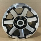 Single Oem Takeoff Toyota 4runner Fj Cruiser Tacoma 17  Machined   Black Wheel