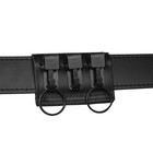 Black Leather Duty Belt Key Holder  Officer Accessory  Law Enforcement Ring C   