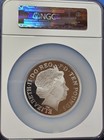Great Britain 2013 10p Silver 5 Oz Prince George Christening Ngc Pf69 Ultra Came