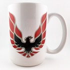 Large Custom Vintage Firebird Trans Am Bird Emblem Logo Mug Body By Fisher Body