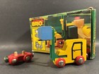 1985 Vintage Brio Wooden Railway 3322 31405 22 Fork Lift Expedition Set With Box