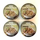 4 Packs Trader Joe s Greek Chickpeas With Parsley   Cumin 9 88 Oz Each Can
