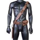 Xcoser The Mandalorian Pu Leather Belt With Gun Holster Cosplay Costume Props
