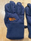 Boys    North Face Fleece Gloves Blue Size Medium