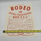 Vintage Rodeo Poster Okeechobee Florida