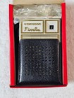 Vtg Fiesta Model Kp-6 6 Transistor Radio W  Case   Strap Original Box - Working 