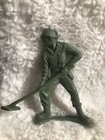 Tim Mee Toys Toy Soldiers Military War Vtg Green Plastic Army Men Lot Of 5