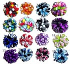 Puppy Bows    Fun Multi Loopy Puff Hair Bows Collar Slide  Barrette Or Bands