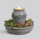 Teamson Home 12  Polyresin Indoor Outdoor Tabletop Fountain