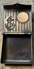 Vintage Naval Academy Match Safe Holder Case From The 1940s