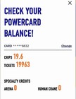 Dave   Buster   s 19 000 Ticket Power Card
