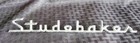 Chrome Studebaker Name Plate