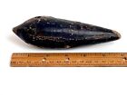 Vintage Antique Clay Ocarina Flute Black Damaged Unsure If Playable