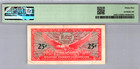Series 641 25 Cents Mpc  Replacement Note 1st Printing Pmg 35 Choice Vf S883-1r