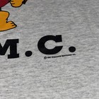 Vintage United States Marine Corps Shirt Mens M Gray Military Usmc Bulldog 1990
