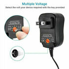 Ac dc Adapter Switching Power Supply W  8 Selectable Plugs 3 4 5 5 6 7 5 9 12v