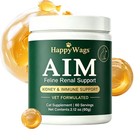 Happy Wags Aim For Cats Powder  Happywags Aim Kidney   Immune Support  60g