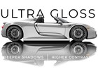 Vvivid  Ultra Gloss Silver Metallic Vinyl Car Wrap Premium 1ft X 5ft 