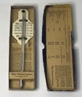 Vintage Taylor Roast Meat   Poultry Thermometer 1950s Original Box Directions