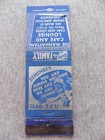 Vtg Fs Matchbook Cover Grand Junction Co The Manhattan Cafe   Lounge Glad 2 Cu