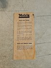 Vintage Moleta Paint Products Epoxy Enamel Paint Sample Brochure