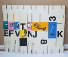 Original Full Set  Six 1969 Astro Blocks By Dennison Unfolded In Original Box