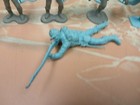 Vintage Marx 54mm Union Blue   Gray Soldier Infantry 10 Figures Read Civil War