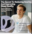 Anti Snoring Chin Strap     Adjustable 4-way Sleep Aid   Comfortable   Breathable