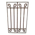 Antique Victorian Iron Gate Window Garden Fence Architectural Salvage  751