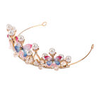Crystal Princess Crown Rhinestone Tiara For Girl Birthday Wedding Hair Jewe_sh