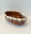 Cookson Pottery Vase Planter Brown Drip Glaze 603 Usa  Vintage Flower Pot