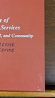 A Social History Of Helping Services Murrary Adeline Levine 1970 Meredith Hc Vtg