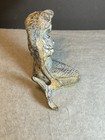 Vintage Cast Iron Mermaid 7  Tall Figurine