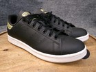 Adidas Stan Smith Gs Size 7 Women   s 8 Gy4254 Black Gold Leather Sneakers Shoes