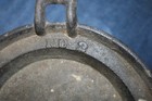 Antique Gate Marked  2   Cast Iron Oval Griddle Wood Stove
