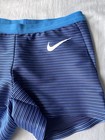 Womens Nike Pro Elite Track   Field Shorts Ao8486-000 Blue Made In Usa Sz Medium