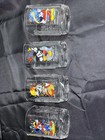 Vintage Set Of 4 2000 Walt Disney World Mcdonalds Disney Glassware Cups Mickey